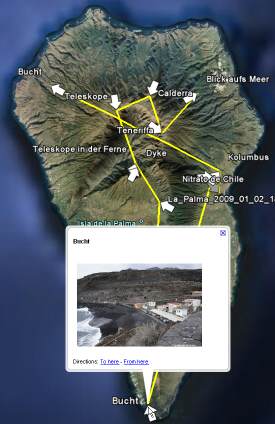 Geotagging mit Blickrichtung