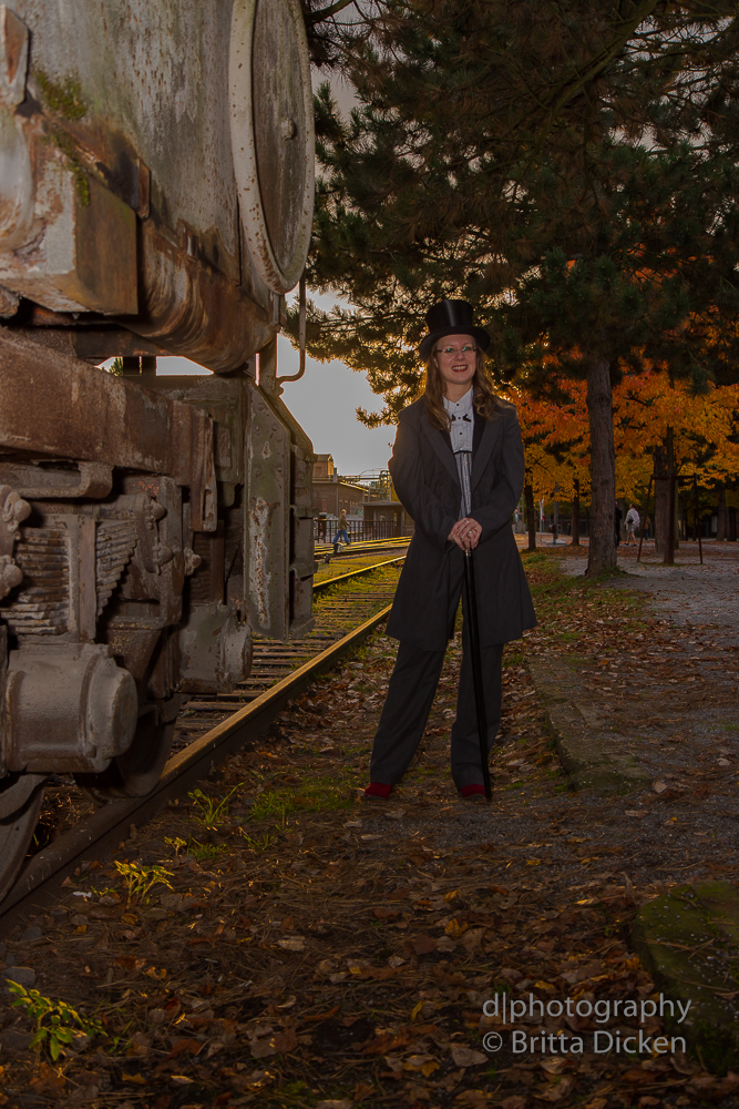 Luftpiratin Und Gentleman (steampunk-fotoshooting Im Lapadu)