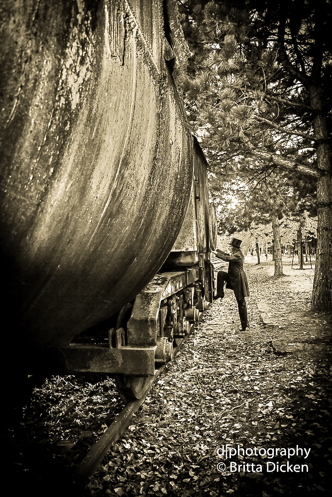 Luftpiratin Und Gentleman (steampunk-fotoshooting Im Lapadu)