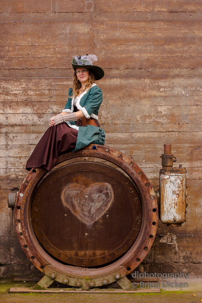 Luftpiratin Und Gentleman (steampunk-fotoshooting Im Lapadu)