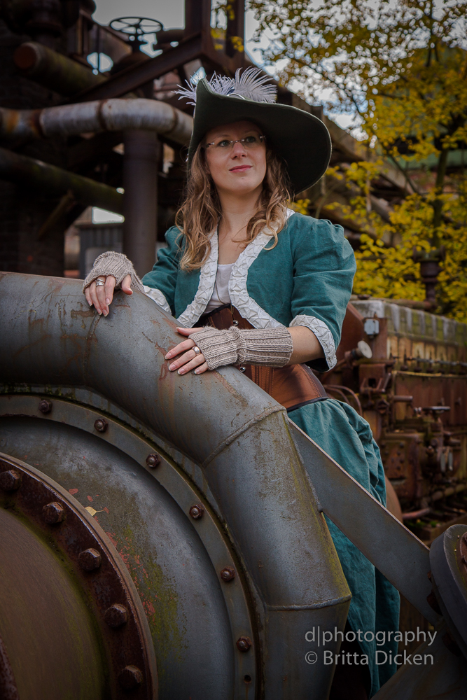 Luftpiratin Und Gentleman (steampunk-fotoshooting Im Lapadu)