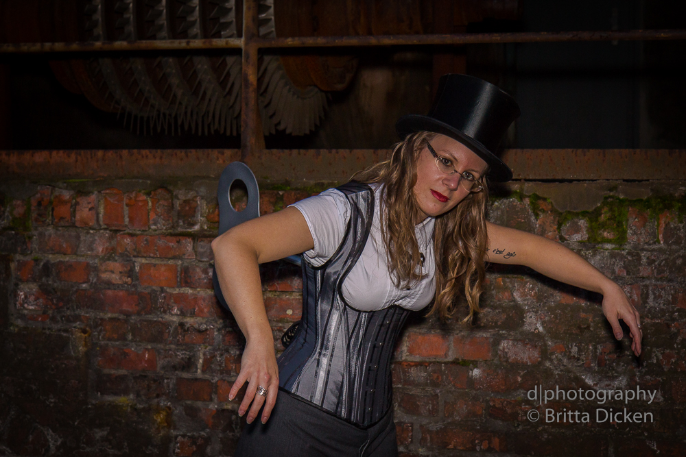 Luftpiratin Und Gentleman (steampunk-fotoshooting Im Lapadu)