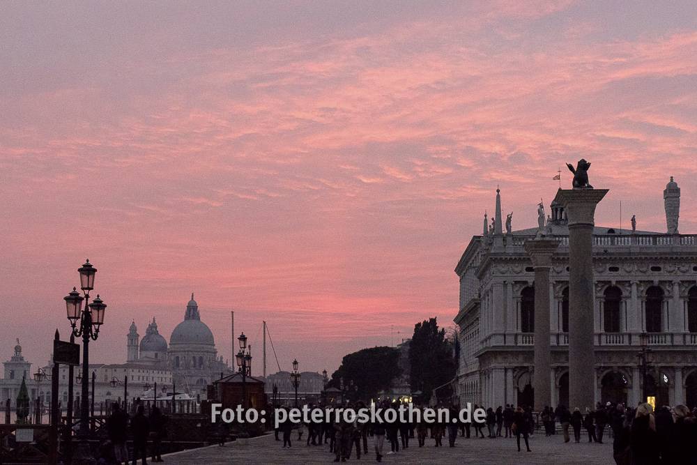 Venedig Am Abend 20160124 7989 Venedig bei Sonnenuntergang