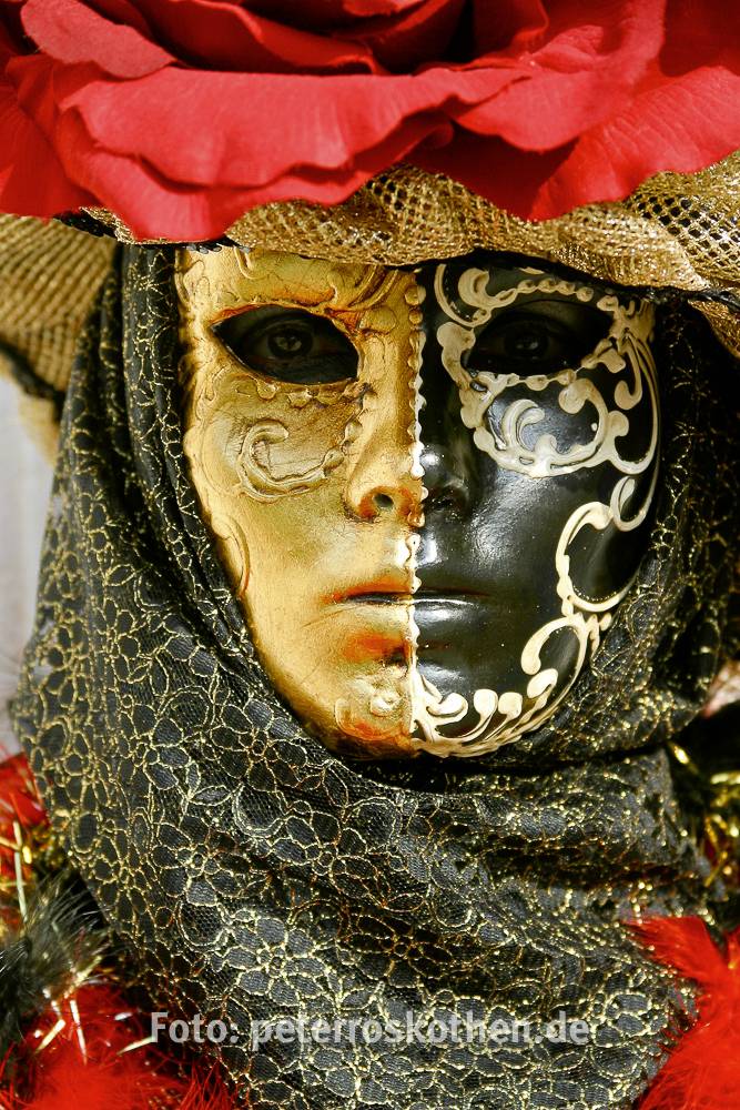 Venedig Im Winter 040217 3494 Karneval in Venedig Masken, Fotograf Peter Roskothen