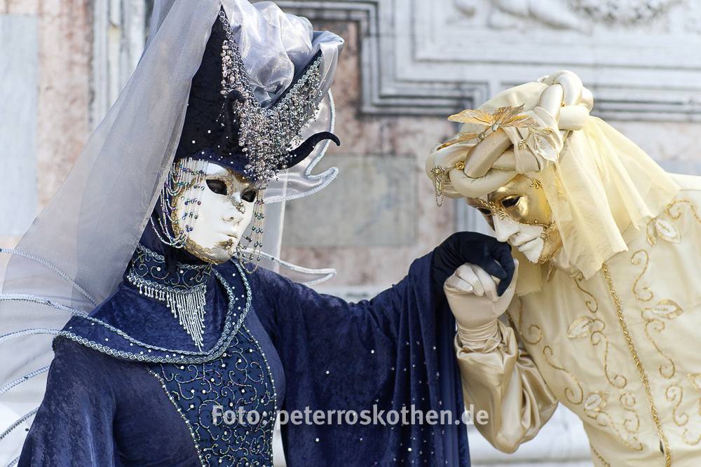 Venedig Im Winter 040217 3568 Masken vor San Zaccaria