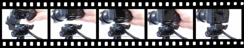 *fotowissen, Bedienung Stativ, Cullmann Alpha 2800, Schnellwechselplatte *fotowissen, Bedienung Stativ, Cullmann Alpha 2800, Schnellwechselplatte