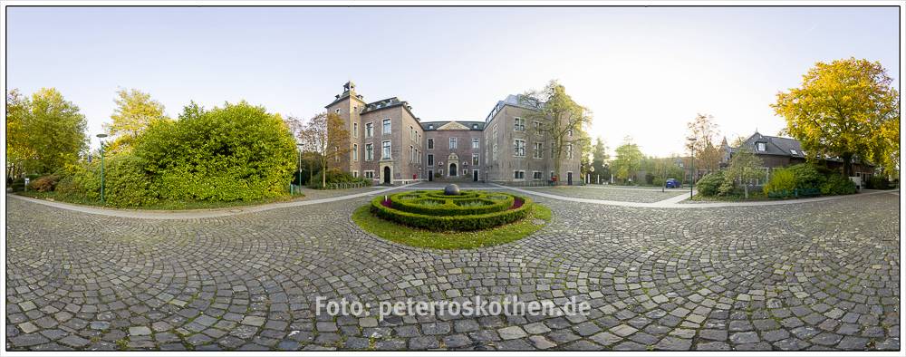 Panoramafoto Schloss Neersen