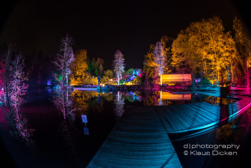 Gruga Parkleuchten - Mit dem Fisheye durch die Nacht Gruga Parkleuchten - Mit dem Fisheye durch die Nacht