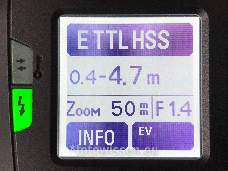 Mit kurzen Belichtungszeiten HSS-Blitzen