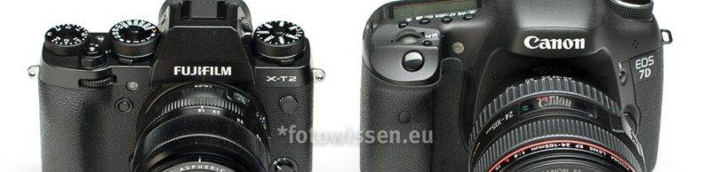 Unterschiede Canon und Fujifilm