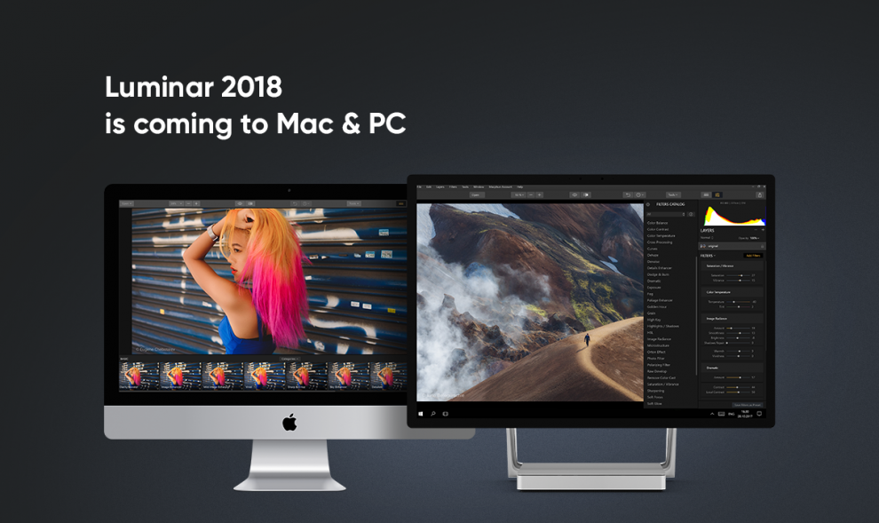 Luminar Bildbearbeitung Win und Mac Alternative zu Lightroom