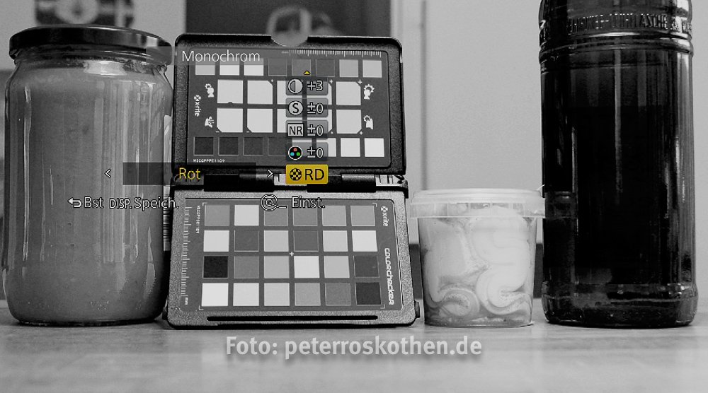 Schwarzweiß Foto mit Rotfilter Schwarzweiß Foto mit Rotfilter