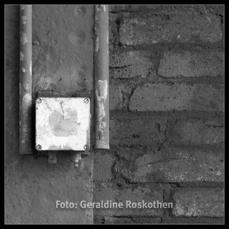 Weiß auf Grau - Landschaftspark Nord Schwarzweiß Fotos - Geraldine Roskothen
