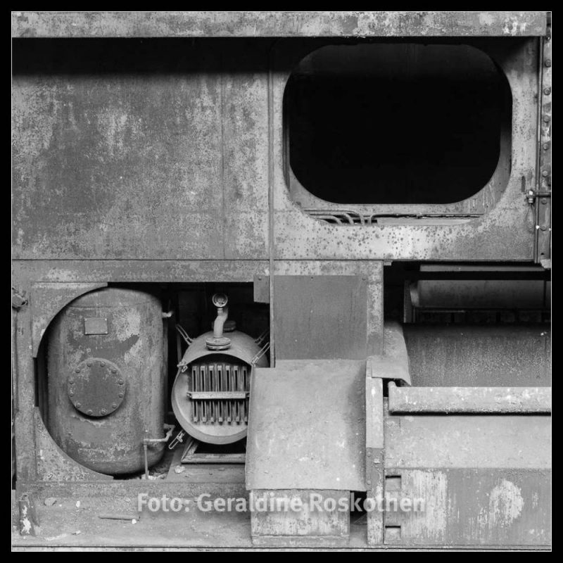 Alles Grau - Landschaftspark Nord Schwarzweiß Fotos - Geraldine Roskothen