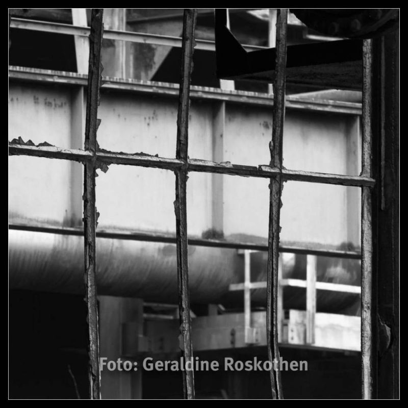 Verfall - Landschaftspark Nord Schwarzweiß Fotos - Geraldine Roskothen