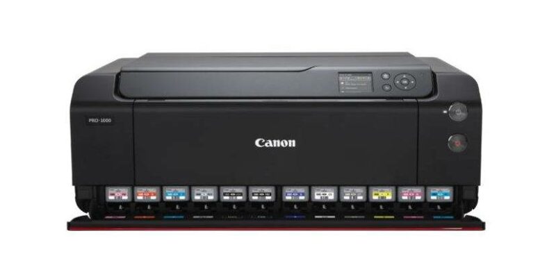 Canon PROGRAF PRO-1000 mit 12 Tinten für Fotodrucke Canon PROGRAF PRO-1000 mit 12 Tinten für Fotodrucke