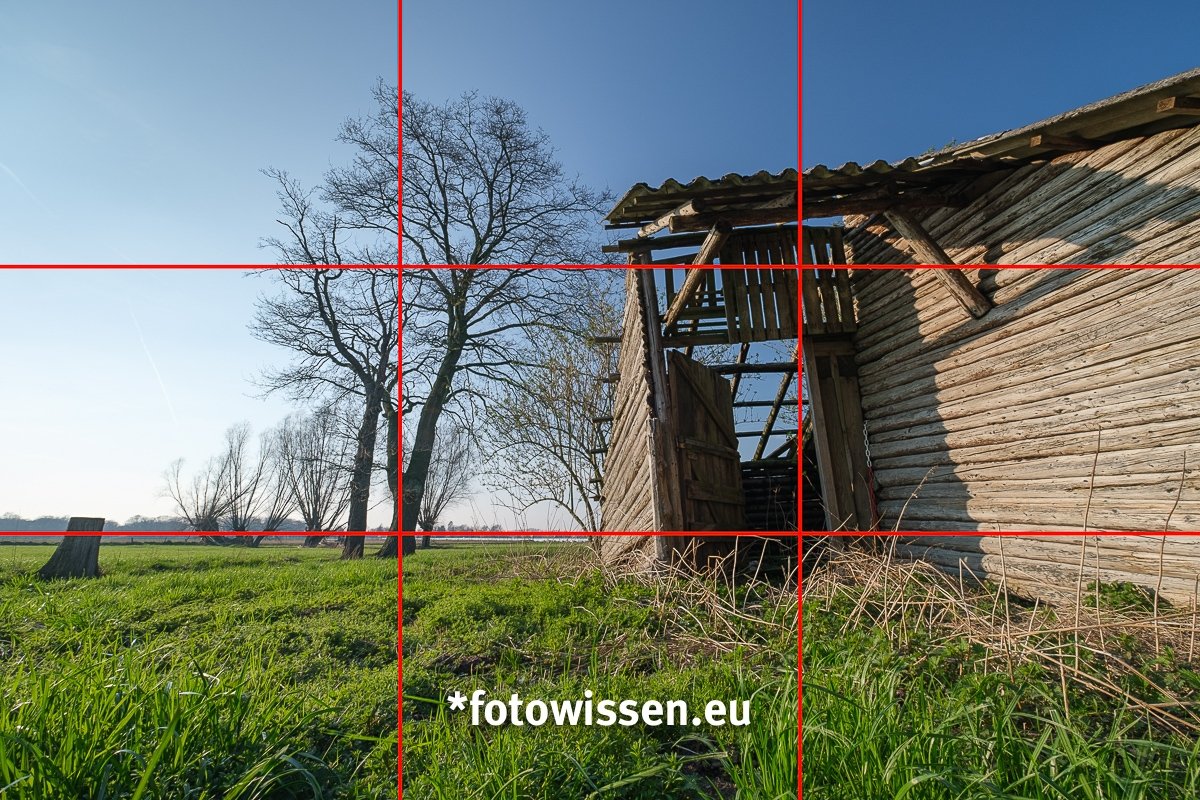Der goldene Schnitt in der Landschaftsfotografie - *fotowissen Der goldene Schnitt in der Landschaftsfotografie - *fotowissen