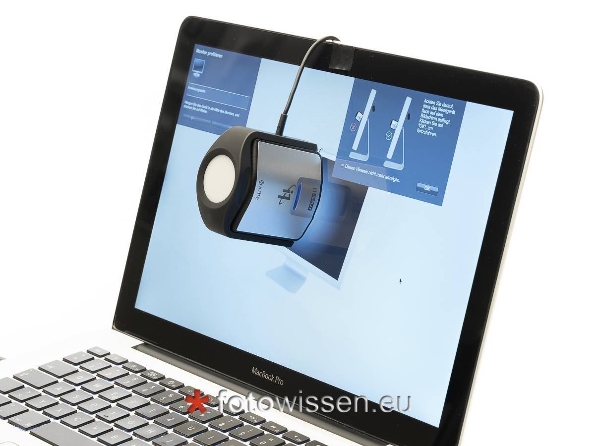 Monitor Kalibirierung vom Notebook Display Monitor Kalibirierung vom Notebook Display