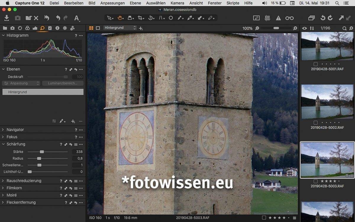 Capture One Prof für Fujifilm erlaubt das einfache und schnelle Schärfen - Angebot C1 Pro für Fujifilm Capture One Prof für Fujifilm erlaubt das einfache und schnelle Schärfen - Angebot C1 Pro für Fujifilm