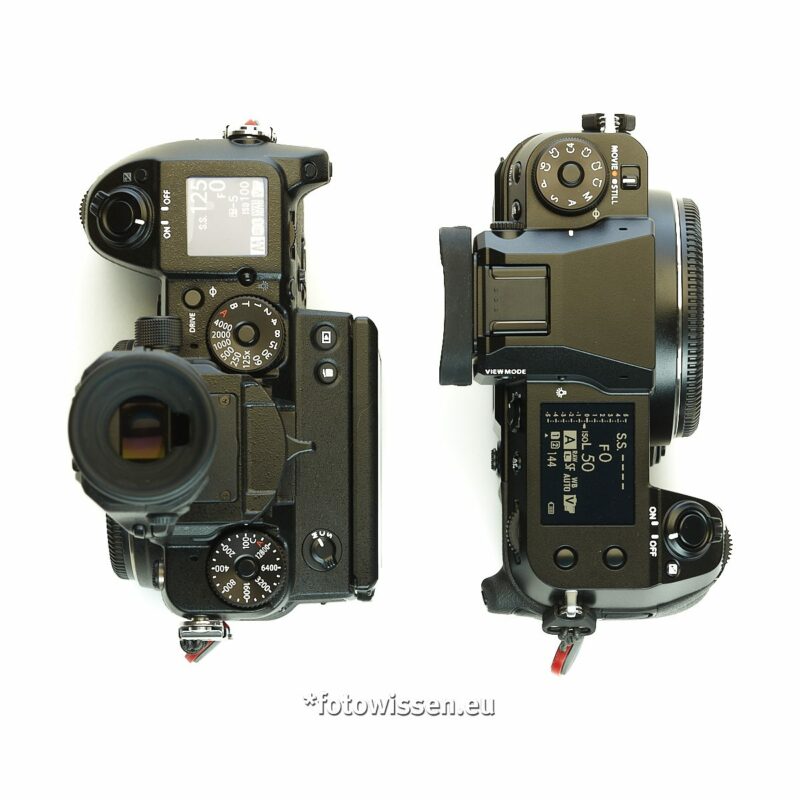 Vergleich Fuji GFX 50S und GFX 100S Vergleich Fuji GFX 50S und GFX 100S