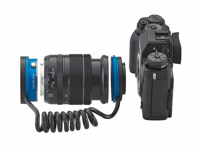 Automatischer Umkehrring Fujifilm X-Mount - Fujifilm Makro Retro Adapter Automatischer Umkehrring Fujifilm X-Mount - Fujifilm Makro Retro Adapter