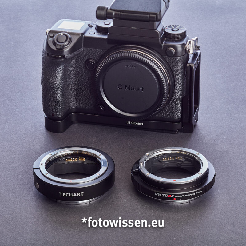 Techart und Viltrox EF-GFX Adapter
