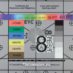 Testfotos Fujifilm XF70-300mm F4-5.6 R LM OIS WR Testchart 300mm F16