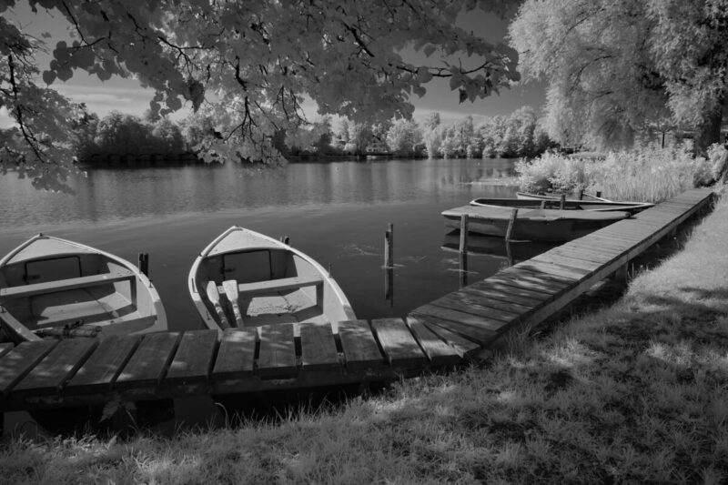 Wesslinger See - Infrarotfoto: Roland Gosebruch Wesslinger See - Infrarotfoto: Roland Gosebruch