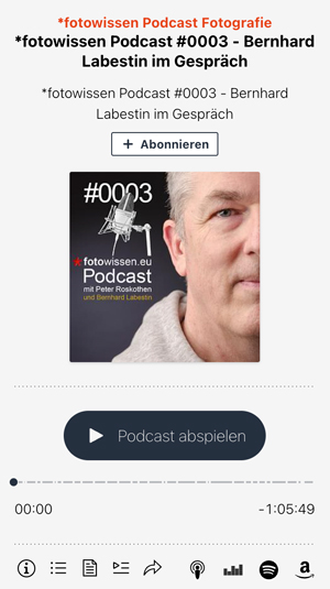 *fotowissen Foto Podcast - Zeit für Fotografie Podcast