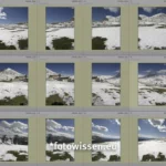 17 Fotos für ein 360 Grad Panoramafoto