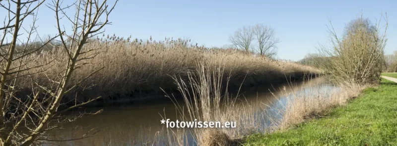 Panoramafotografie mit Vordergrundmotiven