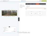 Panroramafoto mit Schattenfuge bei MyPoster