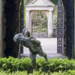 Gartenfotografie Römische Gärten Ausschnitt Brunnen