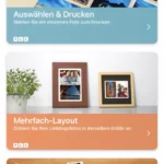 Selphy App Übersicht