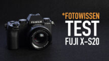 *fotowissen Fuji X-S20 Kamera Test