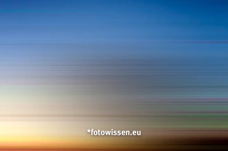 Wischtechnik Fotografie