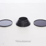 ND Filter und Step-Up-Ringe (Mitte)