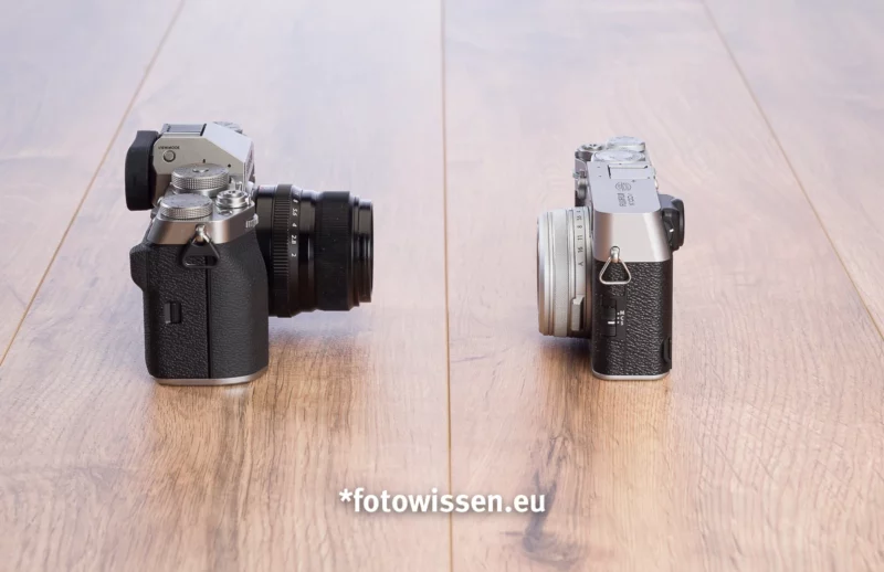 Duell Fuji X-T5 versus X100VI