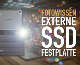 Preiswerte Schnelle Externe SSD Festplatte für Fotografen