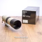 Test Canon RF 200-800mm mit Streiflichtblende
