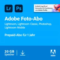 Adobe Foto Abo Black Friday bei Amazon - *fotowissen informiert!