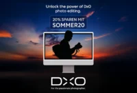 DxO 20% Rabatt Vatertag.