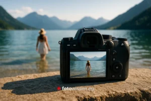Fotografieren im Urlaub – Kreative Tipps für Sommer, Strand und Stadt. Bild: Ki generiert für *fotowissen.