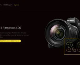 Vorsicht vor Nikon Z8 Firmware Update 3.00.