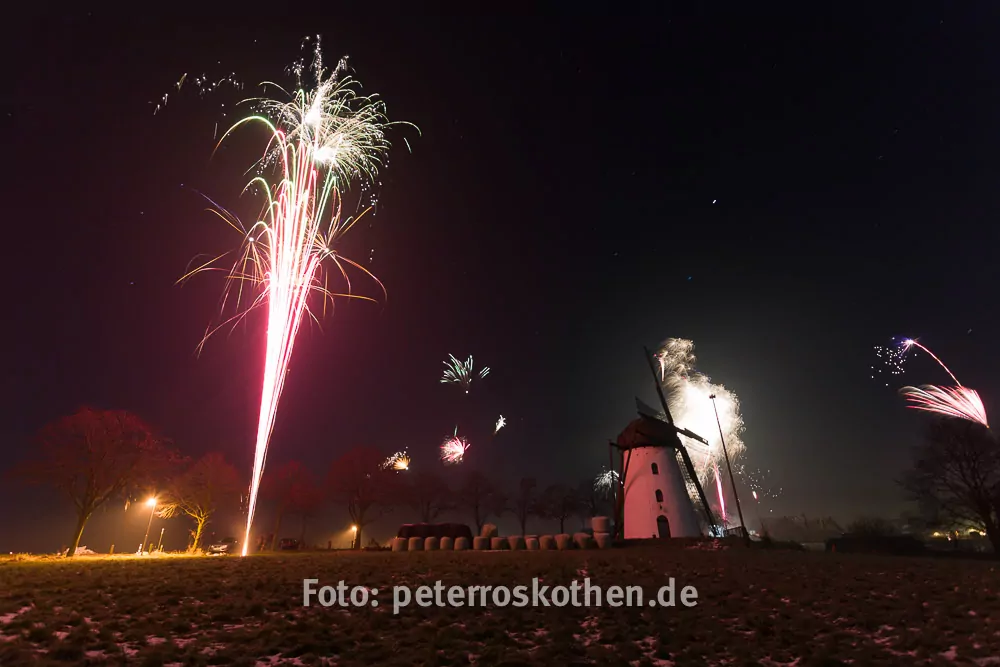 Silvester Feuerwerk In Nettetal Hinsbeck