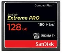 SanDisk Extreme Pro CompactFlash 128GB Speicherkarte SanDisk Extreme Pro CompactFlash 128GB Speicherkarte