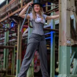 Luftpiratin Und Gentleman (steampunk-fotoshooting Im Lapadu)