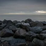 Sunset At Bray Beach