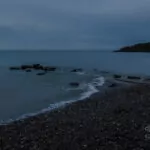 Sunset At Bray Beach
