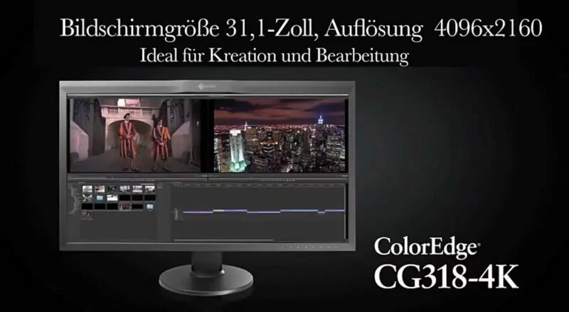 EIZO 4K Monitore für Fotografen - CG318-4K ColorEdge